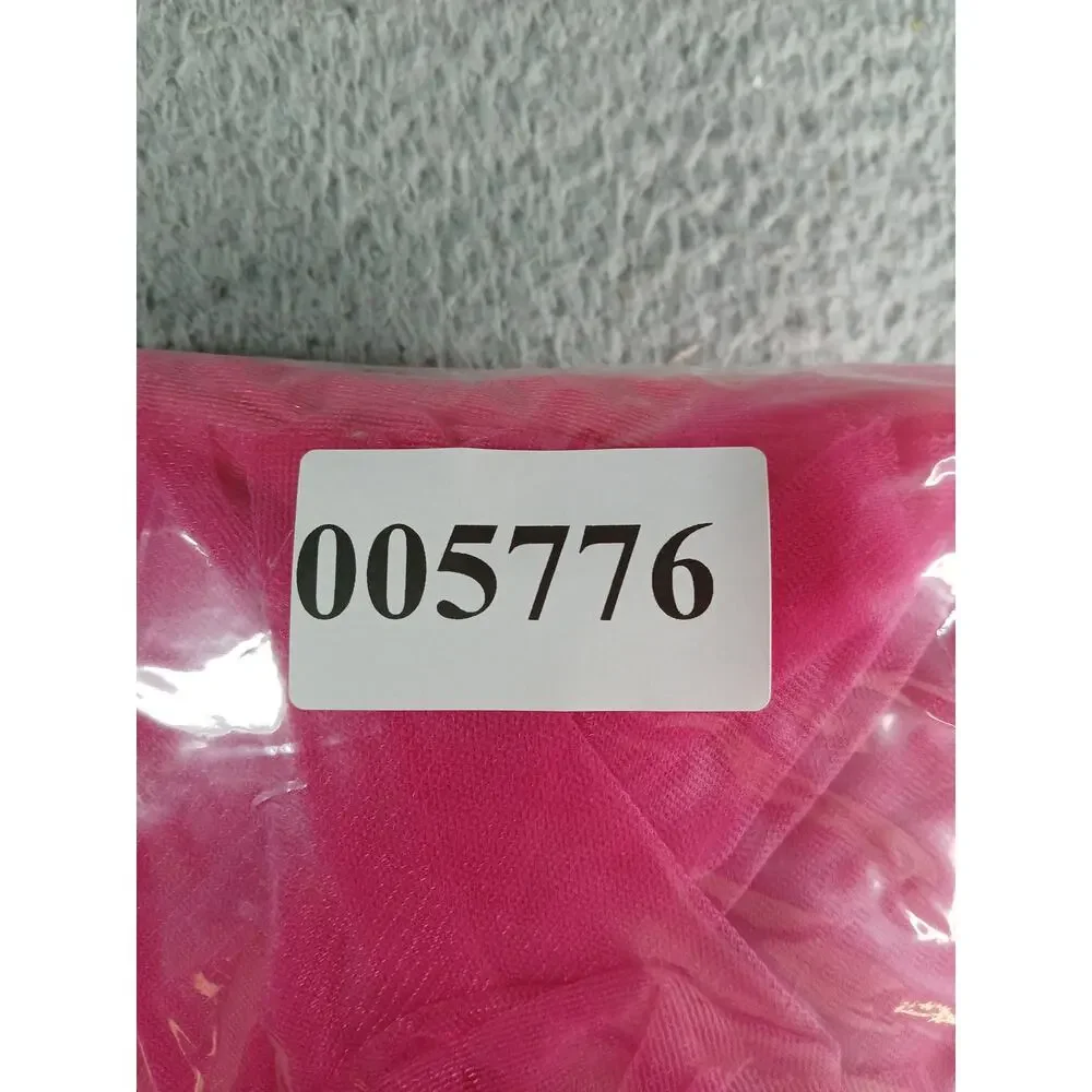 Wicked Glinda Ball Gown Costume Kids Medium (7-8) Dress Oz Dust Pink Orange NWOT